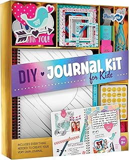 DIY Journal Kit for Girls, Fun Art & Crafts Set