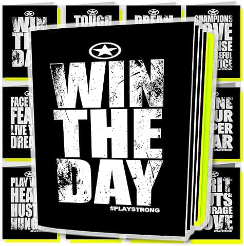 Set of 12 Motivational Sports Note Cards