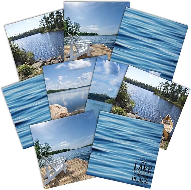 12x12 Decorative Double-Sided Paper Pack for Crafts