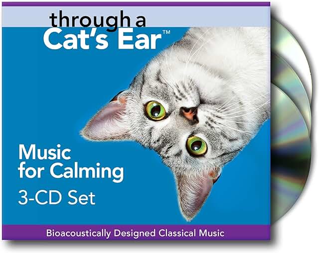 Music for Calming Cats: 3-CD Relaxation Set