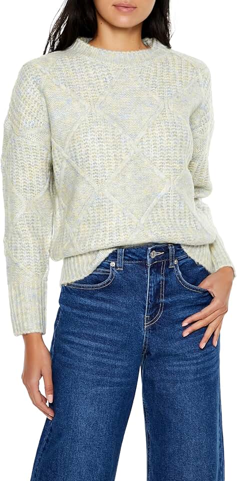 Women's Marled Knit Sweater