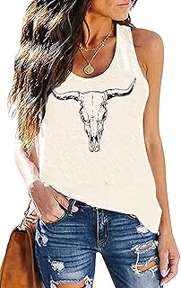 Women’s Racerback Summer Graphic Tank Top