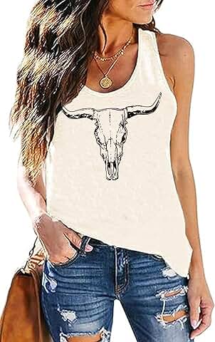 Women’s Racerback Summer Graphic Tank Top