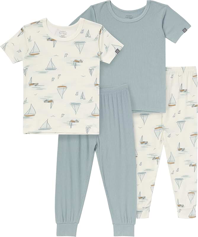 Baby Boys' Viscose Pajama Set