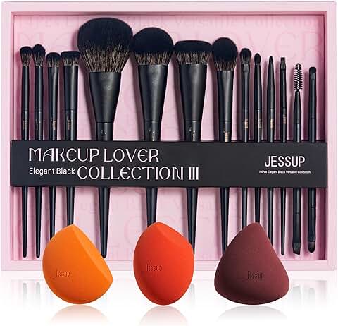 Makeup Brush and Sponge Set