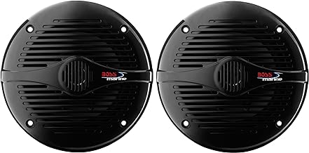 Marine 6.5 Inch Weatherproof Speakers, 200W Pair