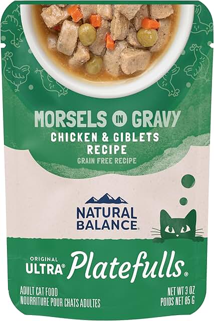 Grain-Free Salmon, Chicken & Giblets Cat Food, 3 oz, 24 Pack