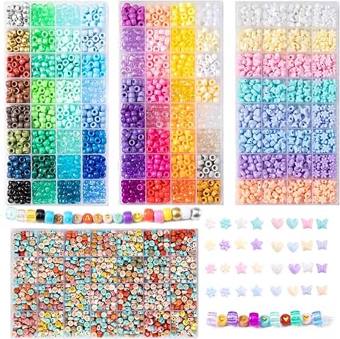 Large Hole Acrylic Beads for Jewelry and Crafts