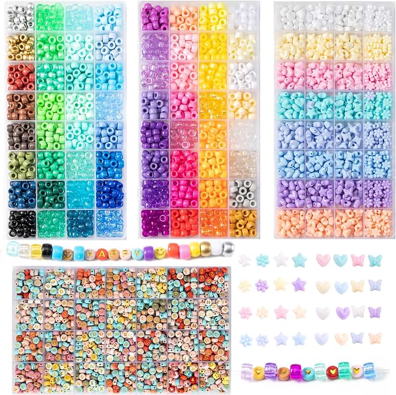 Large Hole Acrylic Beads for Jewelry and Crafts
