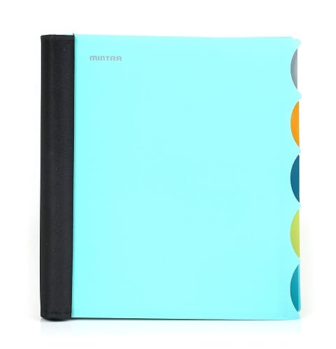 Durable 5-Subject Spiral Notebook with Dividers