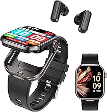 Waterproof 2-in-1 Smart Watch with Earbuds and HD Screen