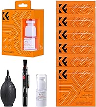 9-in-1 Camera Lens Cleaning Kit with Blower, Cloths, and Pen