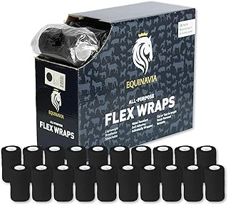 20 Pack Self-Adhesive Vet Wraps for Pets and Horses