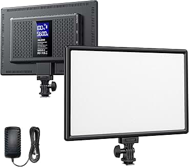 LED Video Soft Light Panel with Built-in Battery