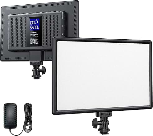 LED Video Soft Light Panel with Built-in Battery