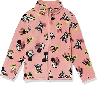 Girls' Polar Fleece Full-Zip Mock Jackets