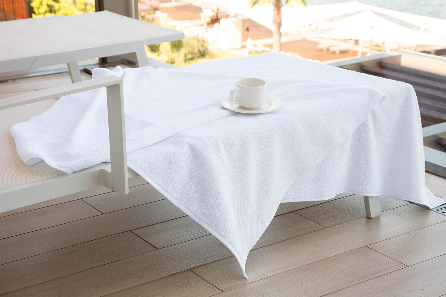 Extra Large Oversized Bath Towels  White,100% Cotton Turkish Towels for Hotel and Spa, Maximum Softness and Absorbency Bath Sheet, Heavy Weight 950 Grams 39 Ounces Large 40 by 87 Inch 1 Pcs)
