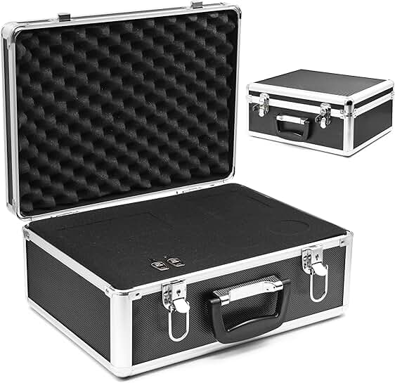 2 Inch Telescope Carry Case with Foam and Aluminum Build