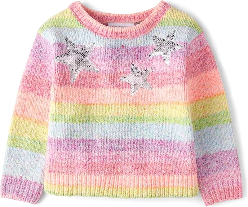 Baby Girl and Toddler Long Sleeve Sweater