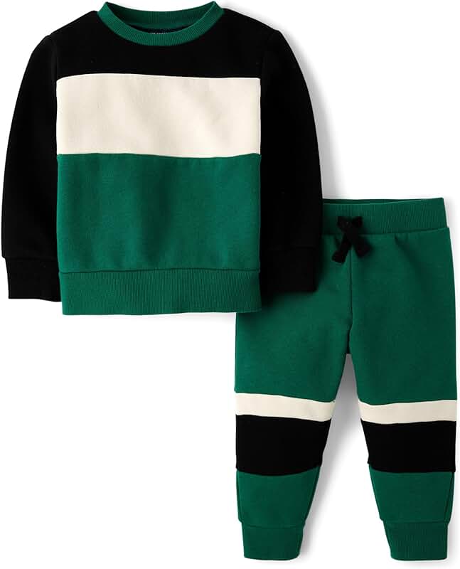 Baby Boys and Toddler Sweatshirt and Pants Set