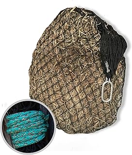 Hay Net for Horses, Slow Feed, UV Treated Nylon
