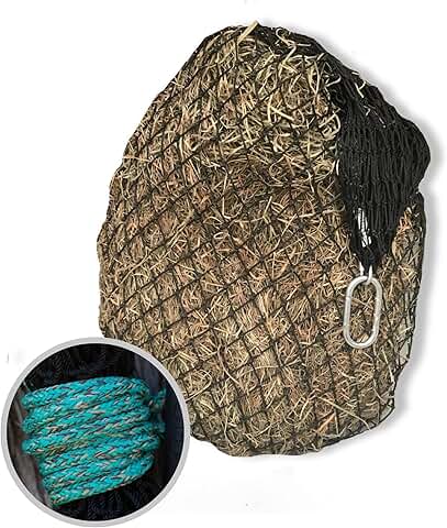 Hay Net for Horses, Slow Feed, UV Treated Nylon