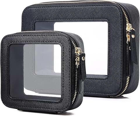 Pinkmik Clear Waterproof Makeup and Toiletry Bag