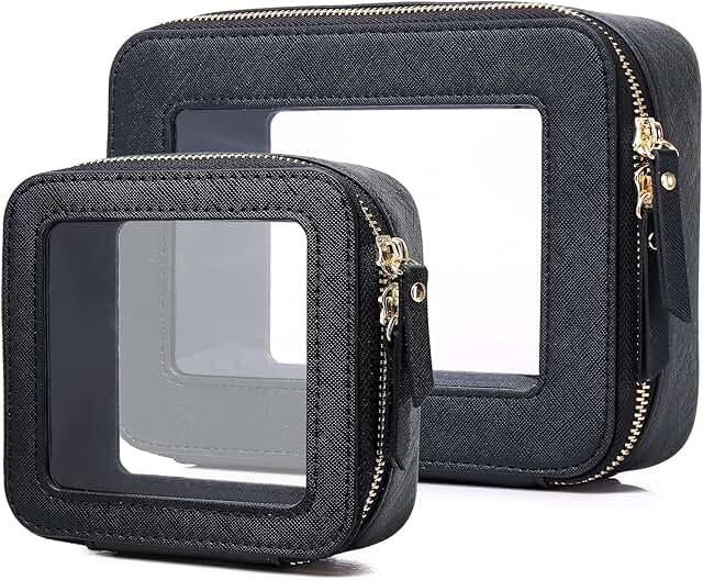 Pinkmik Clear Waterproof Makeup and Toiletry Bag
