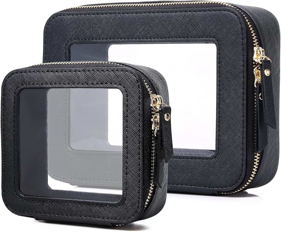 Pinkmik Clear Waterproof Makeup and Toiletry Bag