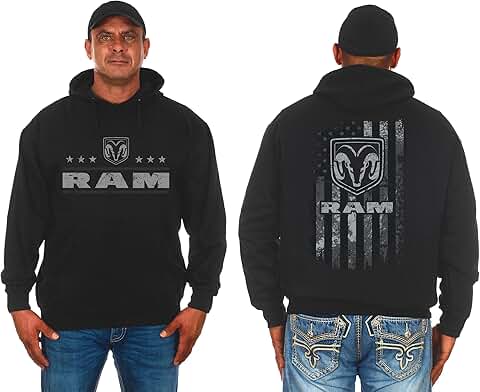 Men's American Flag Pullover Hoodie