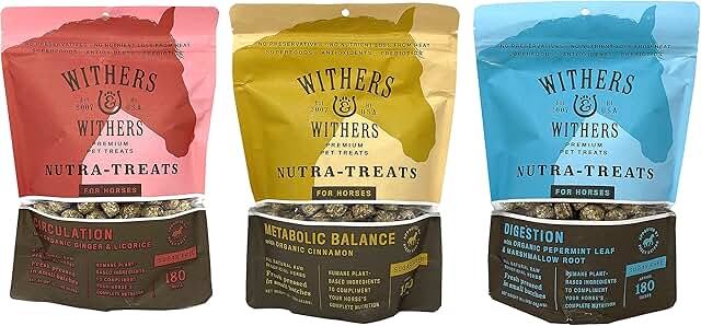 Sugar-Free Horse Treats with Peppermint, Cinnamon, Ginger