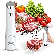 Portable Handheld Food Vacuum Sealer with Reusable Bags
