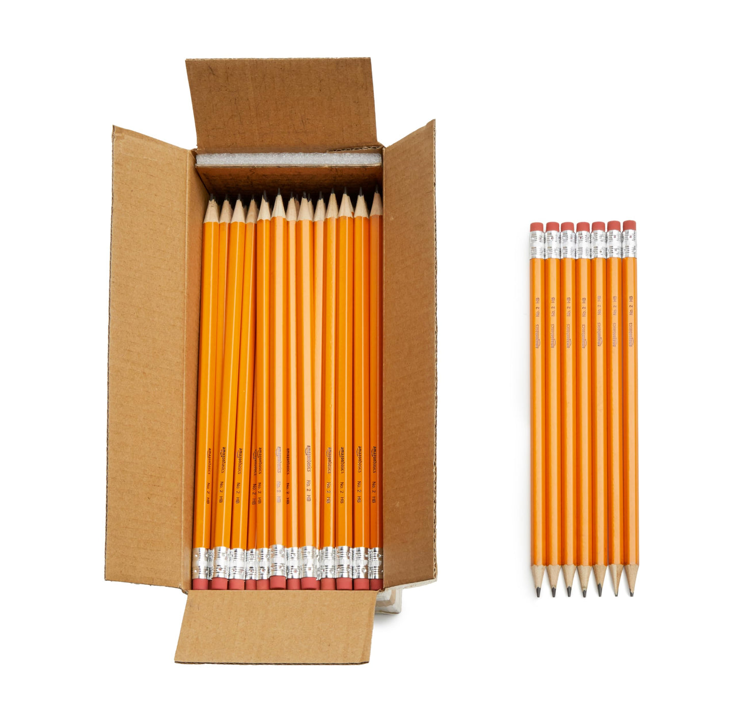 Pre-sharpened HB Wood Pencils, 150 Pack