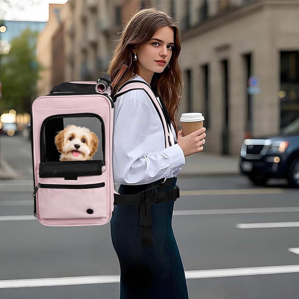 Deluxe Soft-Sided Pet Carrier for Dogs and Cats