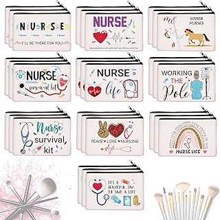 30-Piece Nurse Appreciation Week Gift Set in Canvas Pouch
