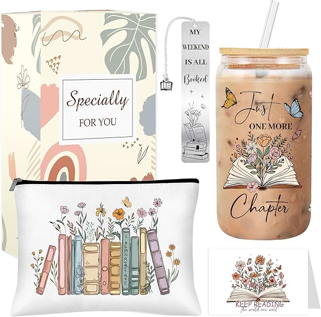 Gift Set for Women Who Love Books and Reading