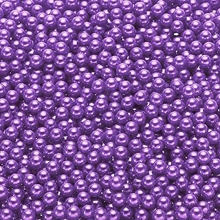 2500 Faux Purple Pearl Beads for Crafts and Decor