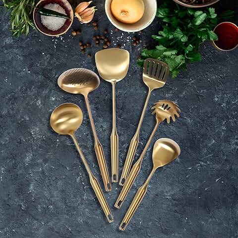 7-Piece Stainless Steel Kitchen Utensil Set