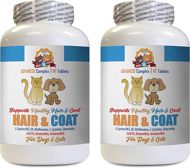 Skin and Coat Support for Cats and Dogs