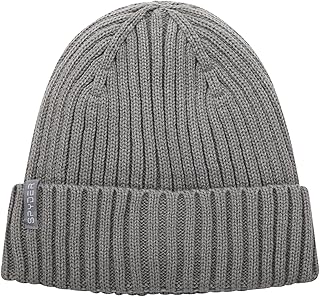 Cozy Plush Sherpa Lined Ribbed Winter Beanie for Women