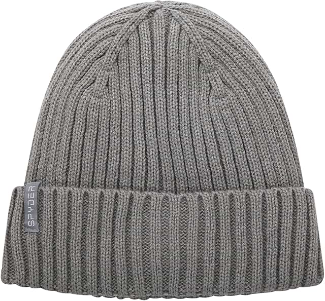 Cozy Plush Sherpa Lined Ribbed Winter Beanie for Women