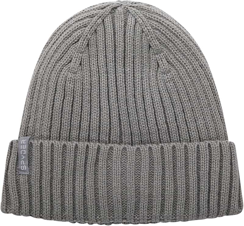 Cozy Plush Sherpa Lined Ribbed Winter Beanie for Women
