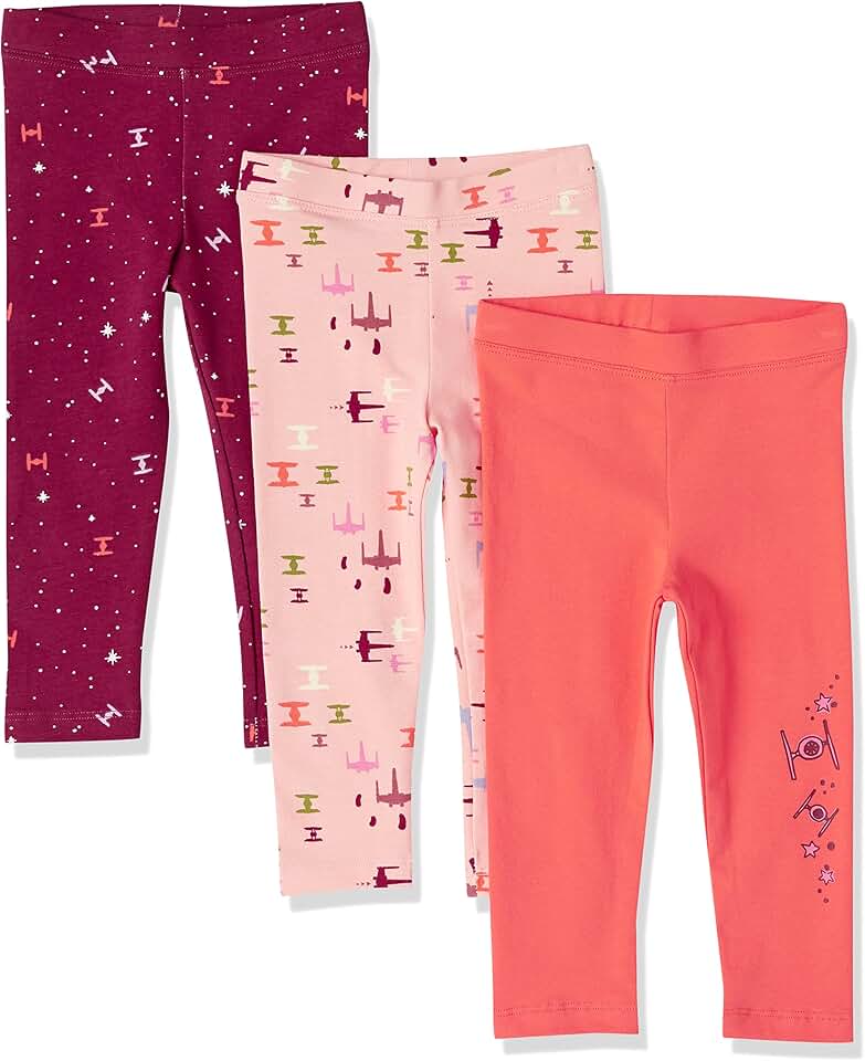 Girls' Disney, Star Wars, Marvel, Frozen Princess Leggings