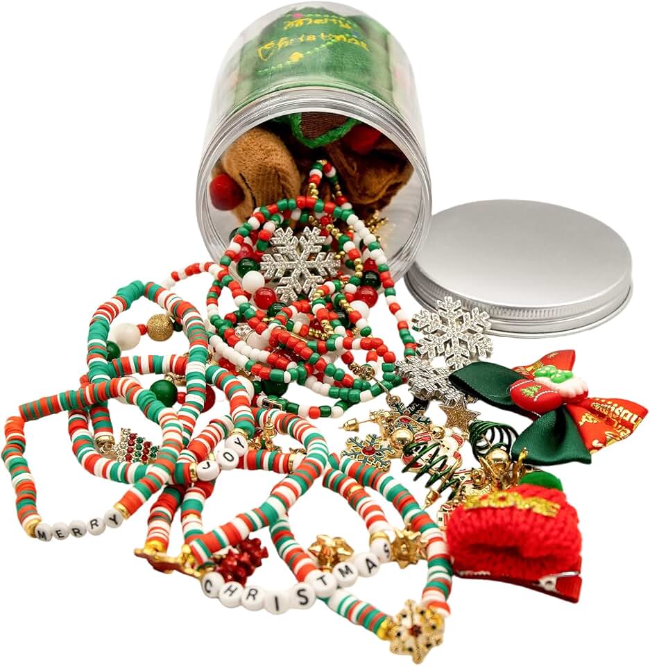 45-Piece Christmas Jewelry Set for Women