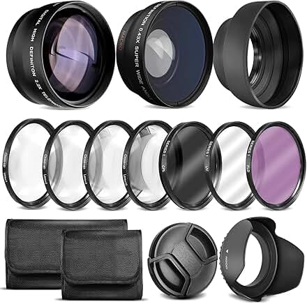 55mm Ultra Deluxe Lens Kit for Various Cameras