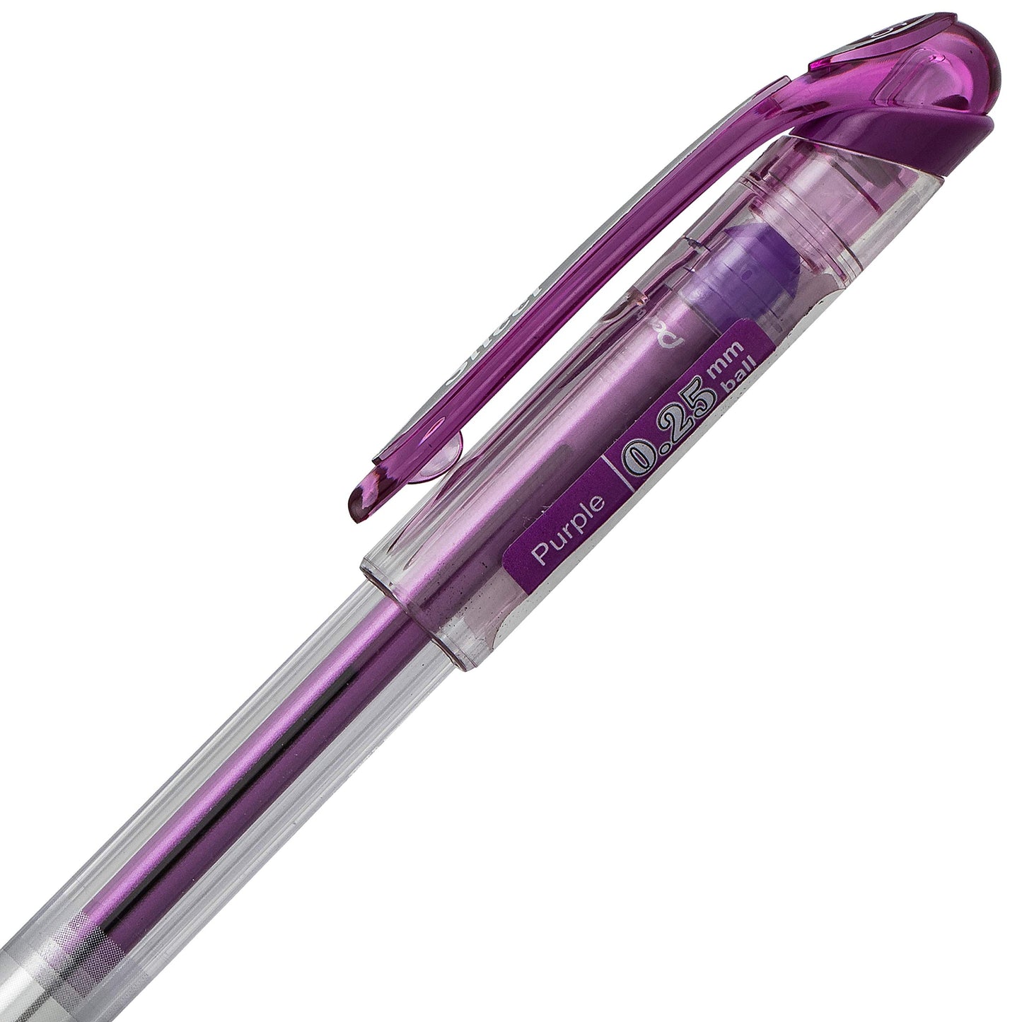 Violet Gel Pen, 0.25 mm, 12-pack