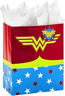 Justice League Wrapping Paper Bundle with Cut Lines