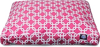 Small Coral Links Pet Bed