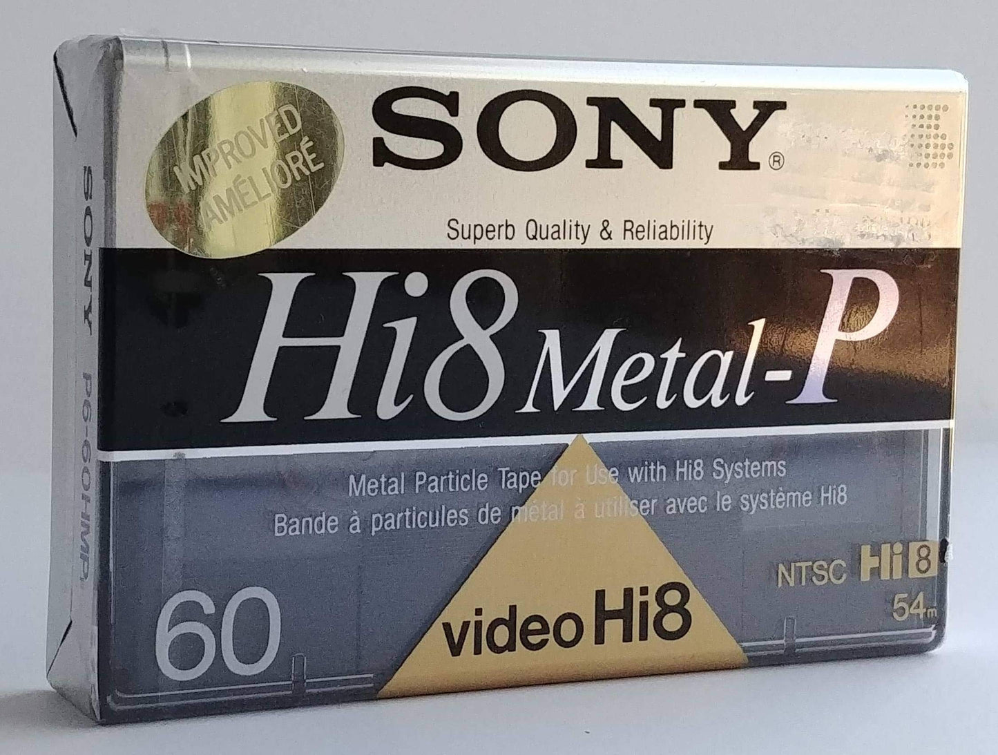 Hi8/Digital8 Metal Particle Video Cassette