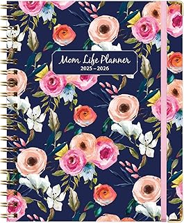 Mom Life Planner June 2025–July 2026 with Record, Budget, Meal, and Habit Pages